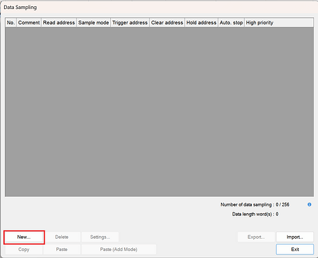 Data Sampling "New"