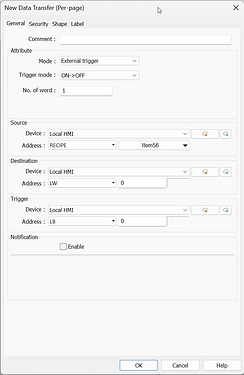 New Data Transfer (Per-page)